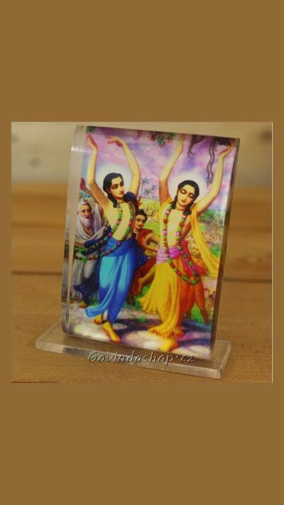 Gaura Nitai 12 x 9.5 cm