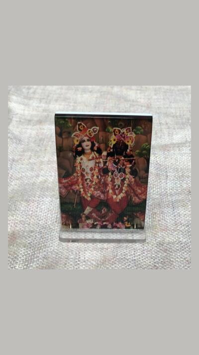 Krishna and Balarama 7 x 5 cm