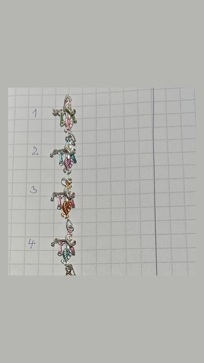 Krishna pendant, 8 colour options