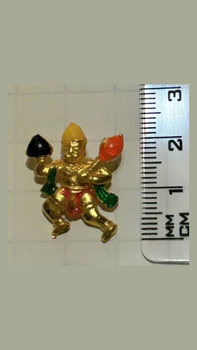 Hanuman metal pendant