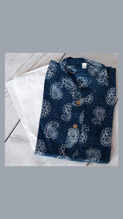 Boys’ set, dark blue, 3 designs, sizes 24, 26 and 28