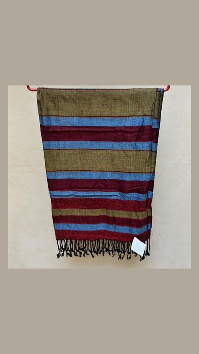 Striped veil