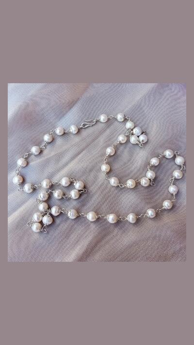Kantimála, 1st series, silver with pearls