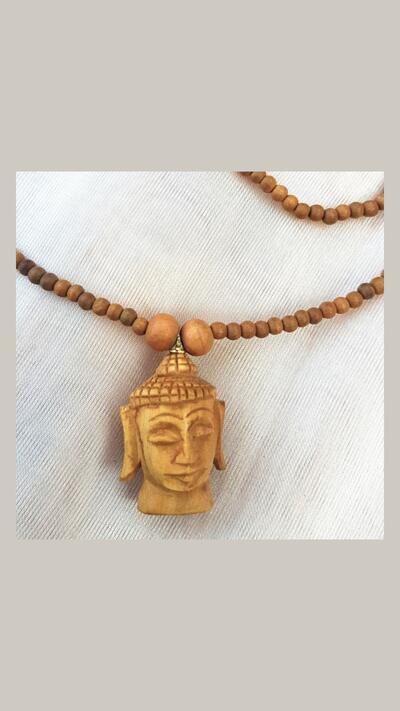 Beads featuring the Buddha