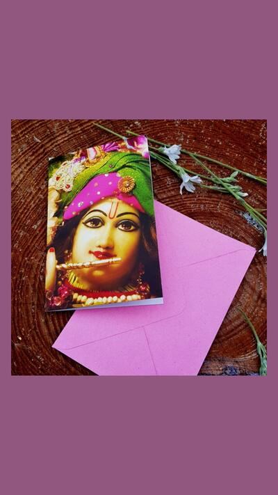 Smaller greeting card with envelope