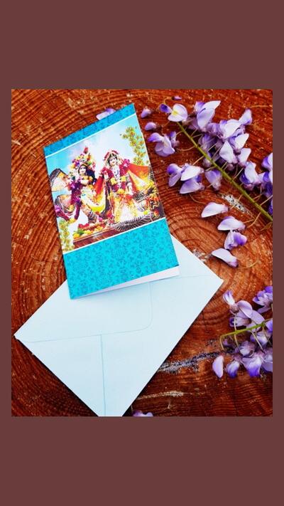 Smaller greeting card with envelope