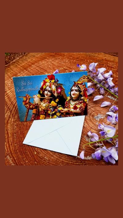 Smaller greeting card with envelope