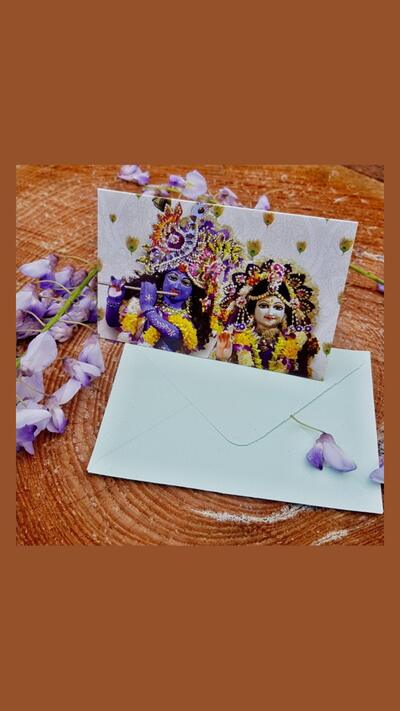 Smaller greeting card with envelope