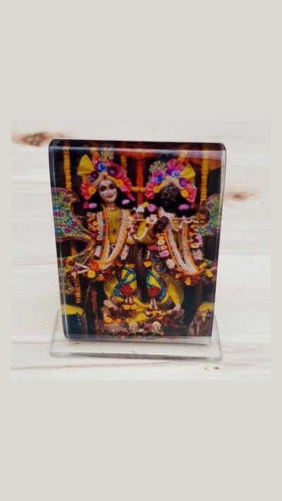 Krishna and Balarama 7 x 5 cm