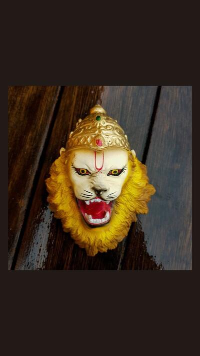 Nrsimha hanging decoration, 14 cm
