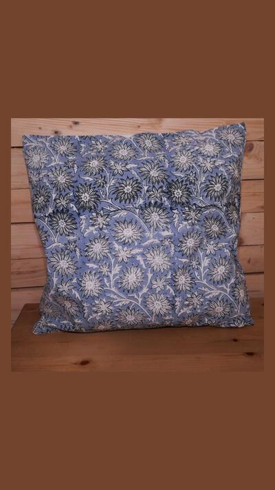 41x41 cm Hand Block pillowcase