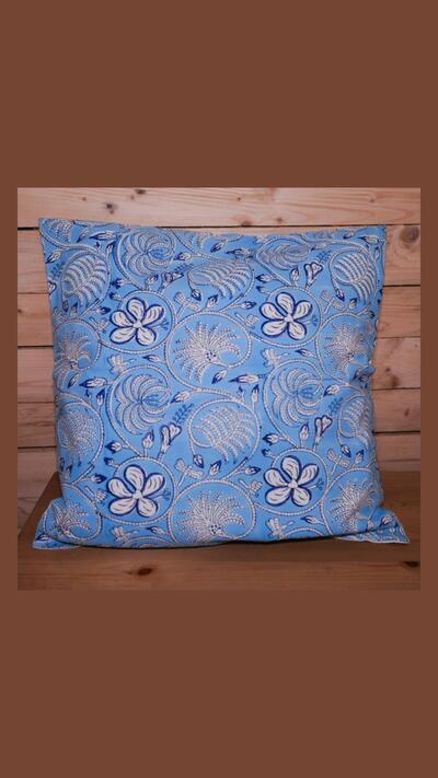 41x41 cm Hand Block pillowcase