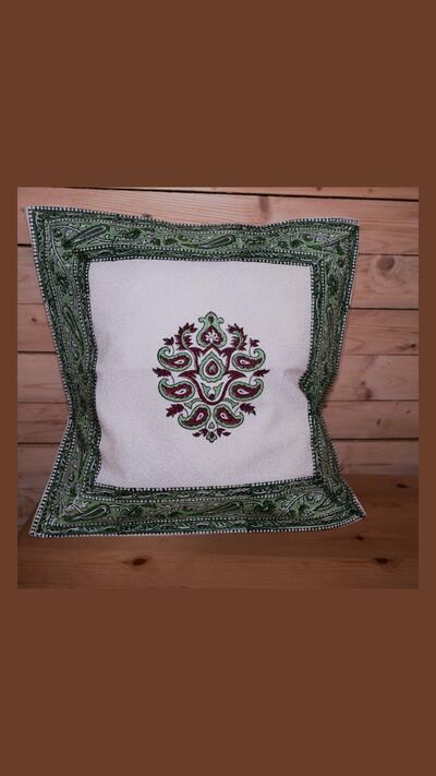 41x41 cm Hand Block pillowcase