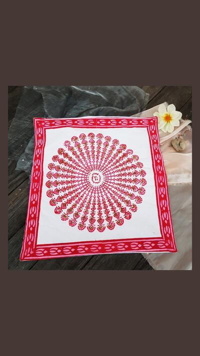 40x40 cm Hand Block cushion cover
