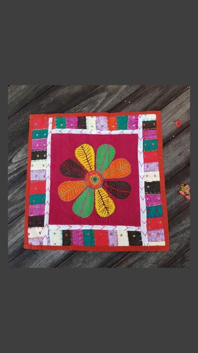 43x43 cm patchwork pillowcase
