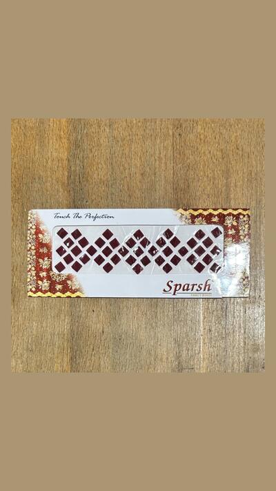 Bindi wine-coloured cubes