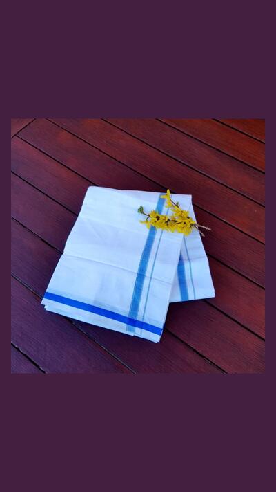 A blue stripe