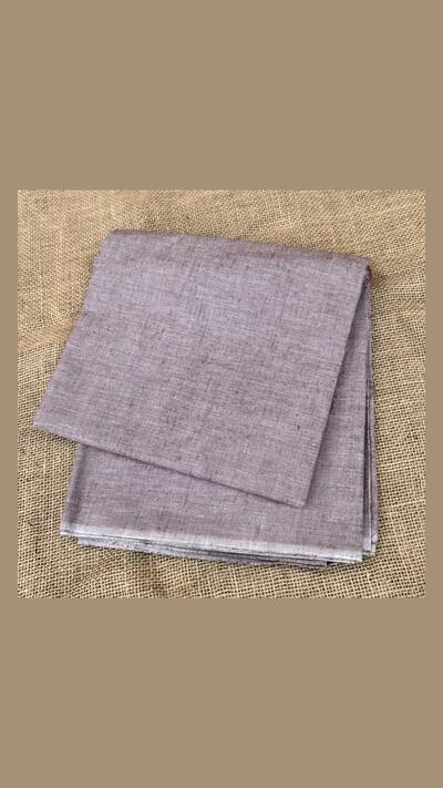Brown-burgundy dhoti, 50% silk