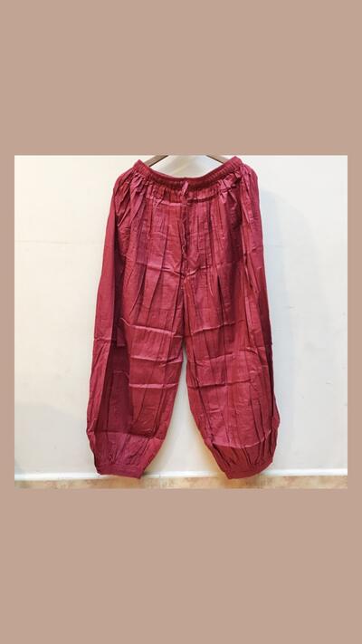 Gents women’s wide-leg pyjama trousers