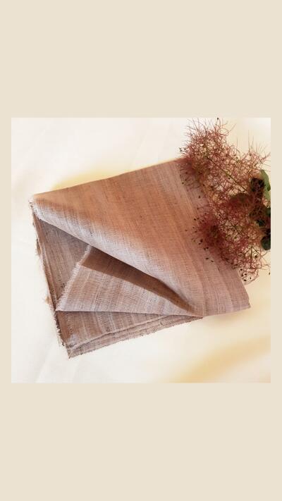 Thin silk veil