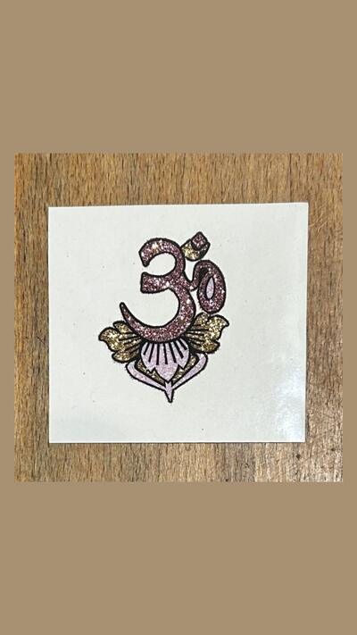 OM stick-on tattoos (3 types)
