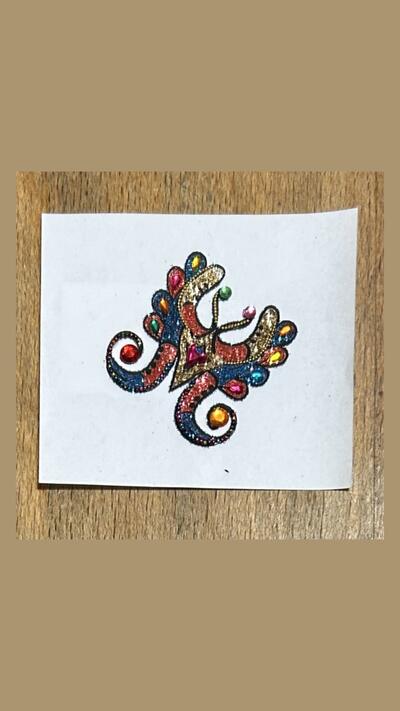 Colourful Butterfly Stick-on Tattoos V. (6 designs)