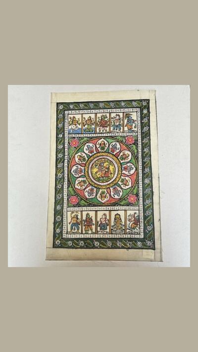 Hand-painted painting on canvas