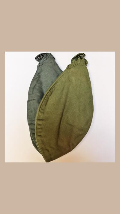 Green japa bag made of sturdy canvas