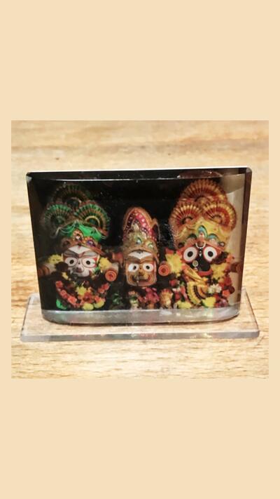 Jagannath, Subhadra, Baladev 5 x 7 cm
