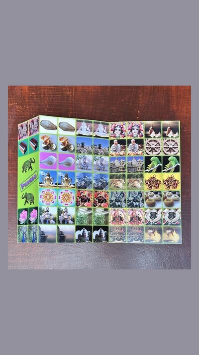 A memory game with Indian motifs