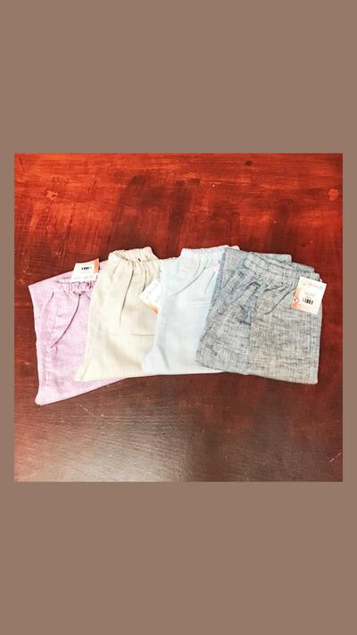 Children’s Bhakta trousers, sizes 26 to 34