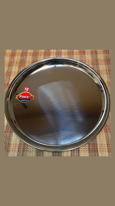 Round plate, diameter 27.5 cm, Fence 12