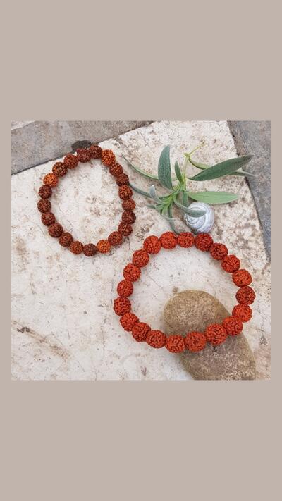 Smaller Rudraksha bracelet