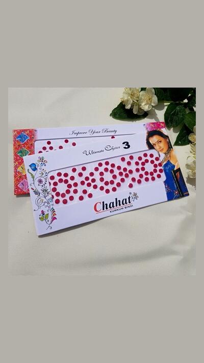 Bindi, size 3, red