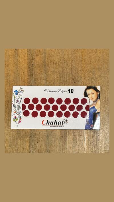 Bindi, size 10, red/burgundy