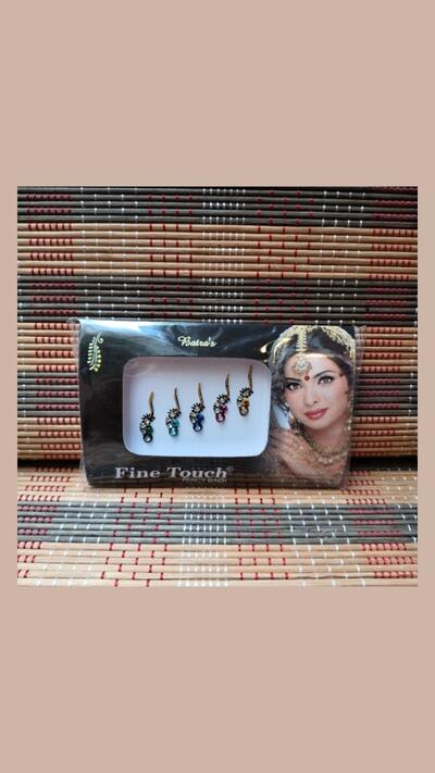 Colourful bindi