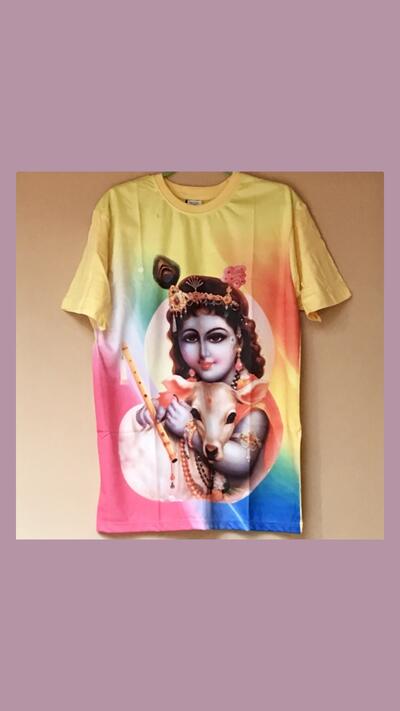 Krishna T-shirt, size L