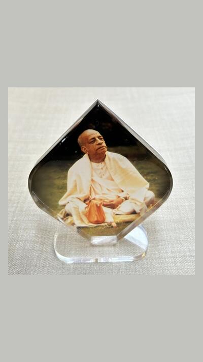 Picture: Prabhupada letter, acrylic, 2 types