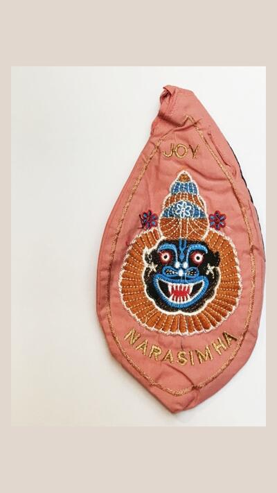 Joy Narasimha's Japa bag