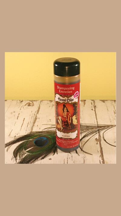 Natural chestnut shampoo