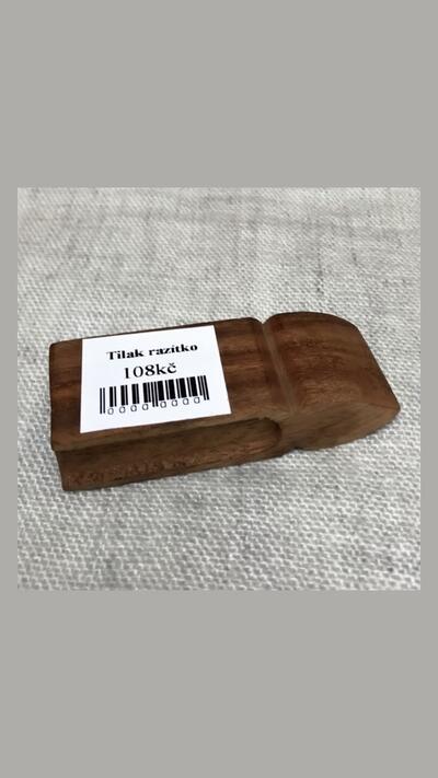 Tilak stamp, wood