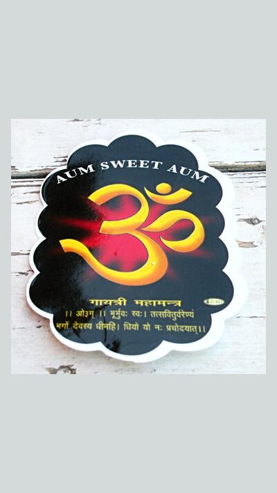 Om sticker
