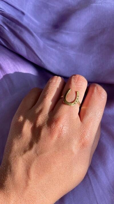 Horseshoe ring | Boho Jewellery | Vintage Retro Classic