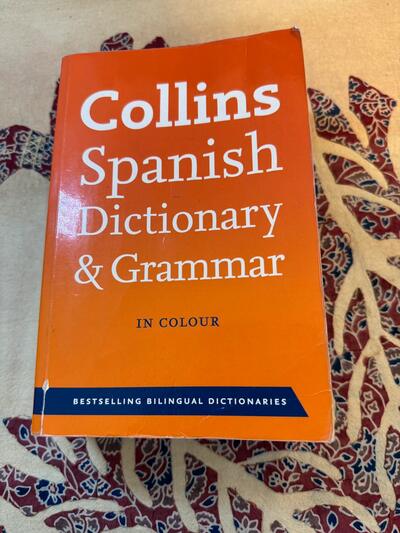 Ultimate guide Learn Spanish Dictionary and Grammar Collins Essential Study Guide bilingual english