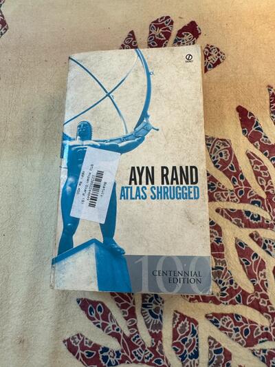 Dystopie – „Wer ist John Galt?“ – „Atlas Shrugged“ – Ayn Rand – Jubiläumsausgabe zum 100. Geburtstag – Meilenstein der englischen Literatur