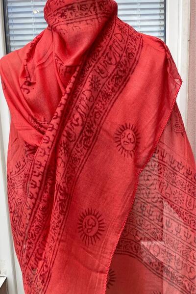 Om Yoga Stole | Indian Hindu Religion Scarf Shiva Meditation