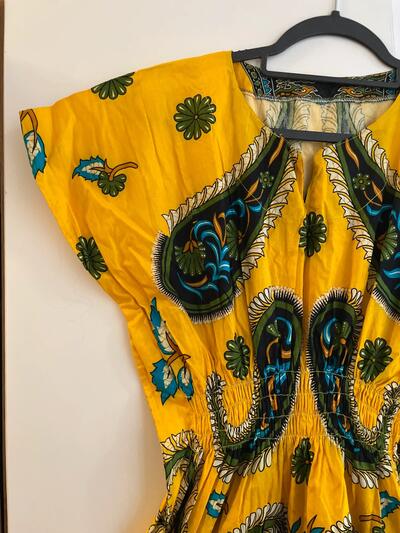 Summer Kaftan Dress | Nigerian Cotton | Multisize M to L