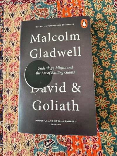 Can’t miss - Malcolm Gladwell David and Goliath Number One International Bestseller