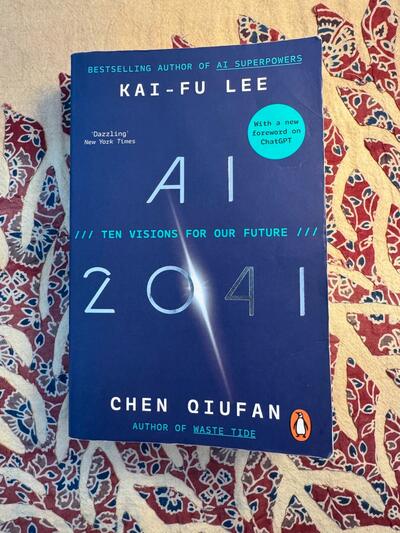 Kai Fu Lee AI 2041 WSJ Best Book of the Year Artificial Intelligence